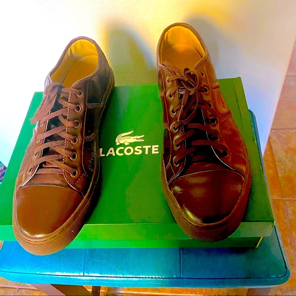 ❤️ MEN LACOSTE  ✅ SALE ✅. LEATHER SHOES .